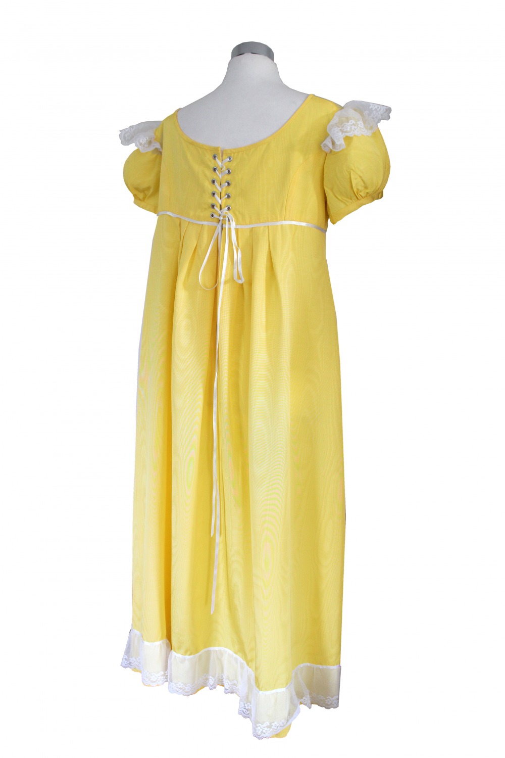 Ladies 19th Century Jane Austen Regency Day Evening Costume Size 12 - 14 Image